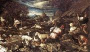 Jacopo Bassano Noah's Sacrifice oil painting artist